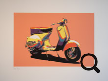 Wolf Gast - Dolce Vespa (arancia) - Siebdruck