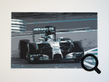 Wolf Gast - Billion Dollar Man - Siebdruck - A2 (42+59,4cm) - Auflage 19