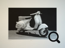 Wolf Gast - Gran Sport (argento) - Siebdruck