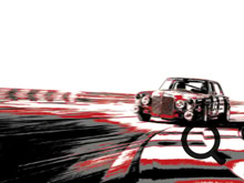 Wolf Gast - Red Pig - Siebdruck - 122x80 Büttenpapier